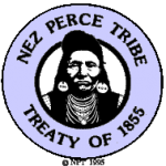 Logo of the Nez Perce Tribe